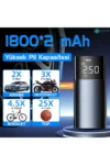 لَفروتِک IN-2 پمپ باد چندمنظوره شارژی برای تایر و چراغ قوه کمپ و خودرو با فشار 168PSI و ظرفیت 3600mAh - 4541
