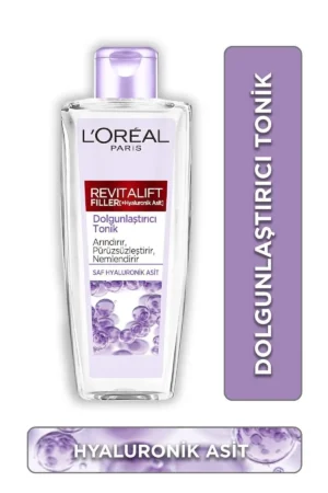 تونیک پُرکننده لورال پاریس Revitalift با عصاره هیالورونیک اسید 200 میلی‌لیتر - 4464