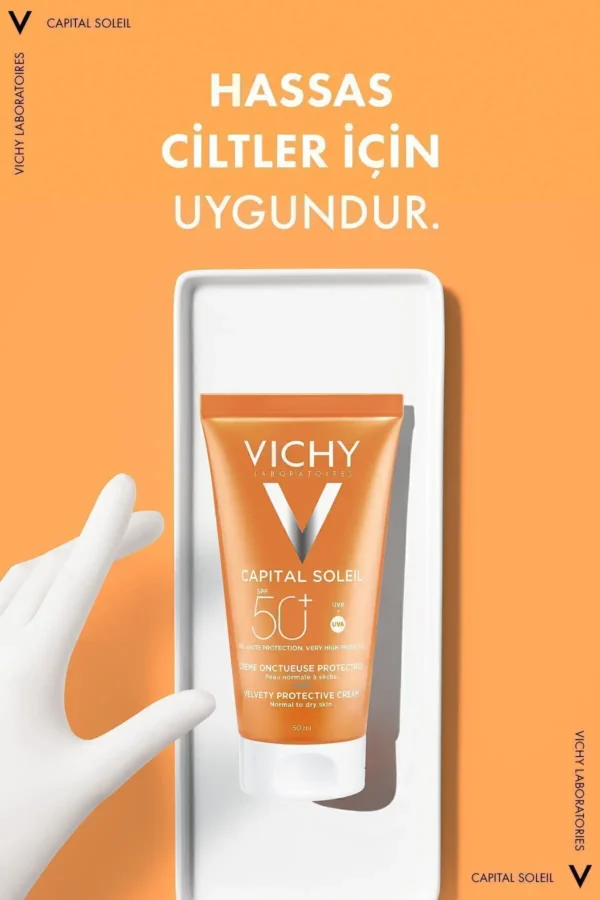 کرم ضد آفتاب کاپیتال سولیل SPF50+ برای داشتن پوستی نرم و صاف - ۵۰ میلی لیتر - 4460