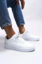 کفش ورزشی یونیسکس گھیوگلو مدل ۰۰۱۲۴۵۴۱ سفید مشکی - 5557