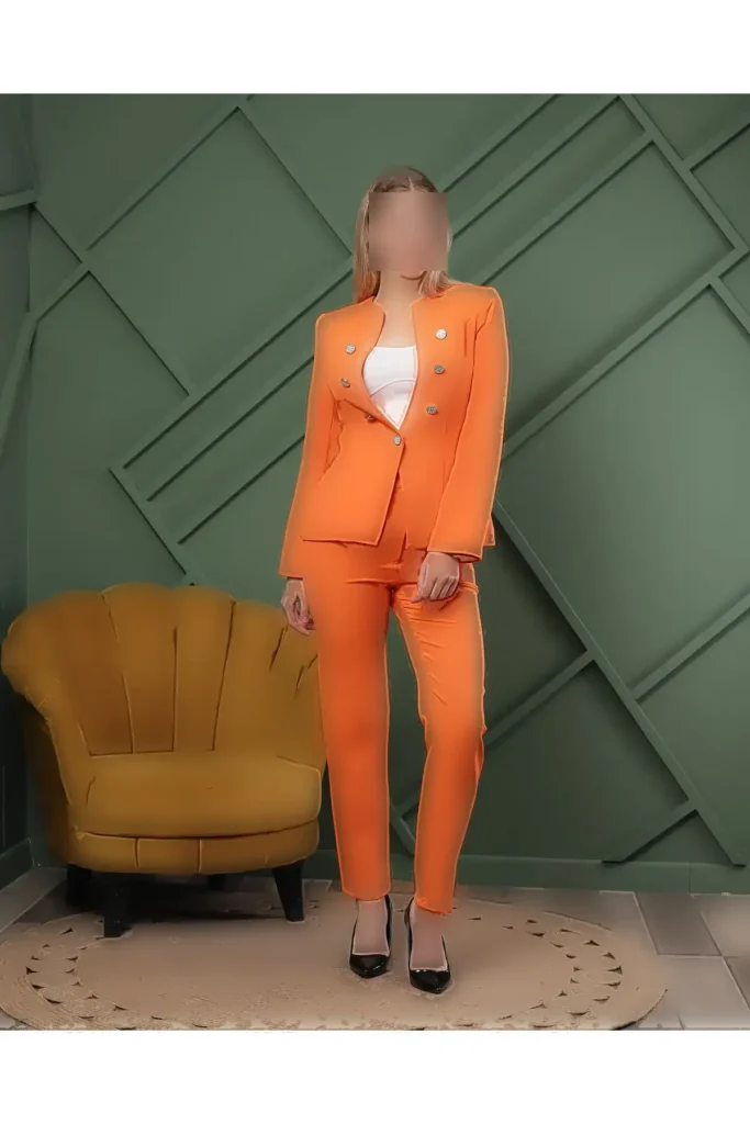 کت و شلوار زنانه - 6160