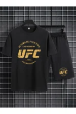 ست تیشرت و شورت یونیسکس با طرح UFC - 5517