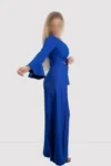 ست لباس دو تکه آبی آسمانی مد (مدل) - 6412