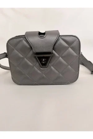 کیف دوشی و دستی زنانه انترسیت با طرح لوزی - 5743