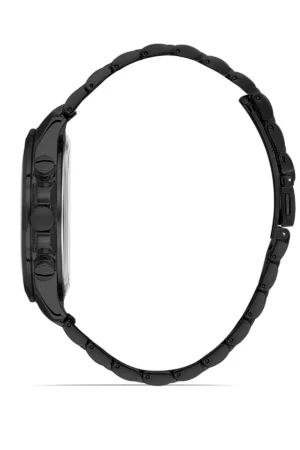 ساعت مچی ست مردانه و کیف پول کمربند کارت‌خوان فندک جاکلیدی مشکی PL-0792E1 - 5419