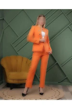 کت و شلوار زنانه - 6160