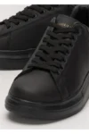کفش اسپرت روزمره با کفی بلند یونیسکس - سیاه - 5541