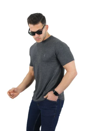 پکیج اقتصادی 5 تایی تیشرت مردانه مقاوم در برابر بو از 100% پنبه - 6561