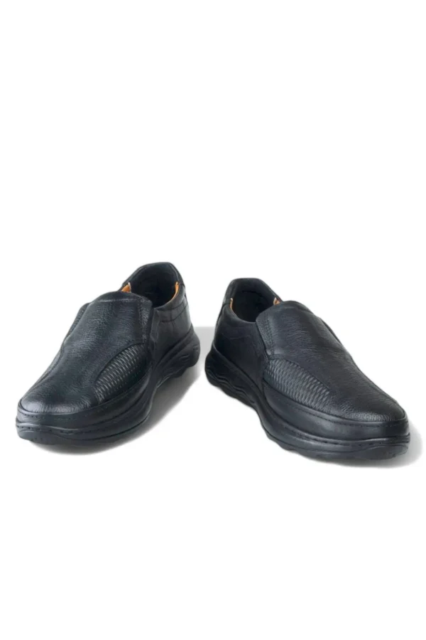 FM401 کفش اورتوپدیک مردانه روزمره با پاشنه استخوانی از چرم طبیعی - 5393