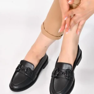 کفش راحتی لافر آکسفورد با قفل و طراحی روزمره و ارگونومیک - 6770