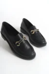 کفش روزمره زنانه مدل کمر توکا مشکی - 6769
