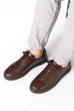 1. کفش کلاسیک مردانه 2. کفش روزمره مردانه از چرم طبیعی 3. کفش لوفر 4. کفش کژوال - 5355