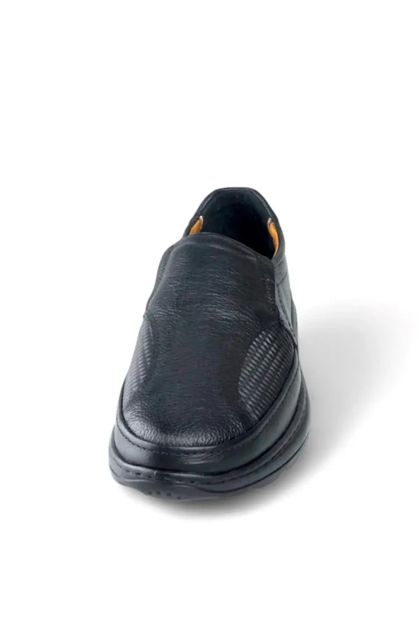 FM401 کفش اورتوپدیک مردانه روزمره با پاشنه استخوانی از چرم طبیعی - 5393