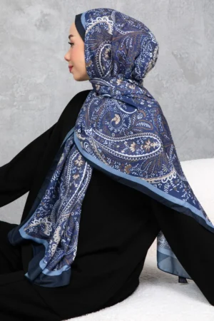 شال با طرح قوم‌نگاری رترو، پارچه وارداتی، کیفیت بالا و شال فصل جدید - 6023