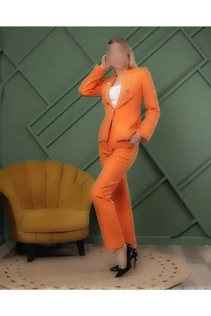 کت و شلوار زنانه - 6160