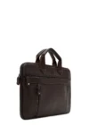 کیف اداری مردانه قهوه‌ای بند بلند 24SBD3104FT - 5458