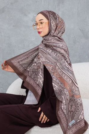 شال پنبه‌ای با طرح قومیت rétro ، پارچه وارداتی ، کیفیت بالا و شال فصل جدید - 5979