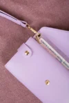 زیرپوش تلفن و کیف پول کوچک با محفظه سکه، مدل Elegant Lila، کیف دستی زنانه - 6337