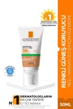 کرم ضد آفتاب رنگی با حفاظت بالا SPF 50 برای پوست‌های چرب - 50 میلی لیتر - 7152