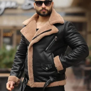 کاپشن چرم لمینه کرووازه - 7316