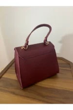 کیف دستی و دوشی شیک با جزئیات قفلی - 7180