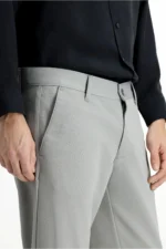 شلوار کانواس / chino با برش باریک - 7344