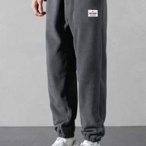 شلوار ورزشی مردانه آنتراسیتOversize از پارچه پولار - 7092
