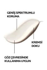 کرم ضد آفتاب دور صورت آنتلیوس یومون SPF 50 برای پوست‌های حساس با حفاظت بالا - 7150