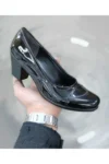 کفش مجلسی زنانه مدل سیاه، کلاسیک و روزمره با طراحی شیک، راحت و سبک با پاشنه کم - 6953