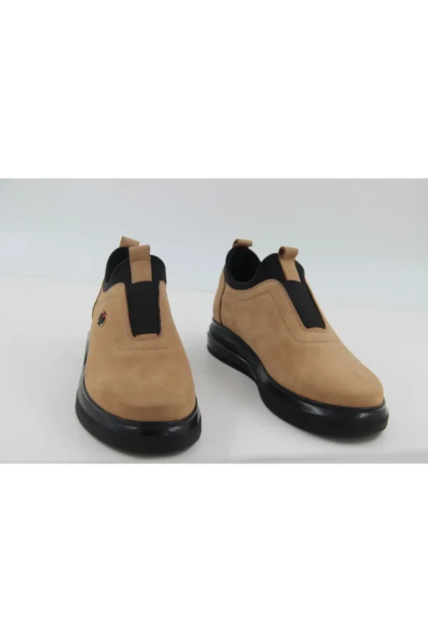 کفش ورزشی روزمره مردانه از چرم طبیعی کلاسیک - 7098