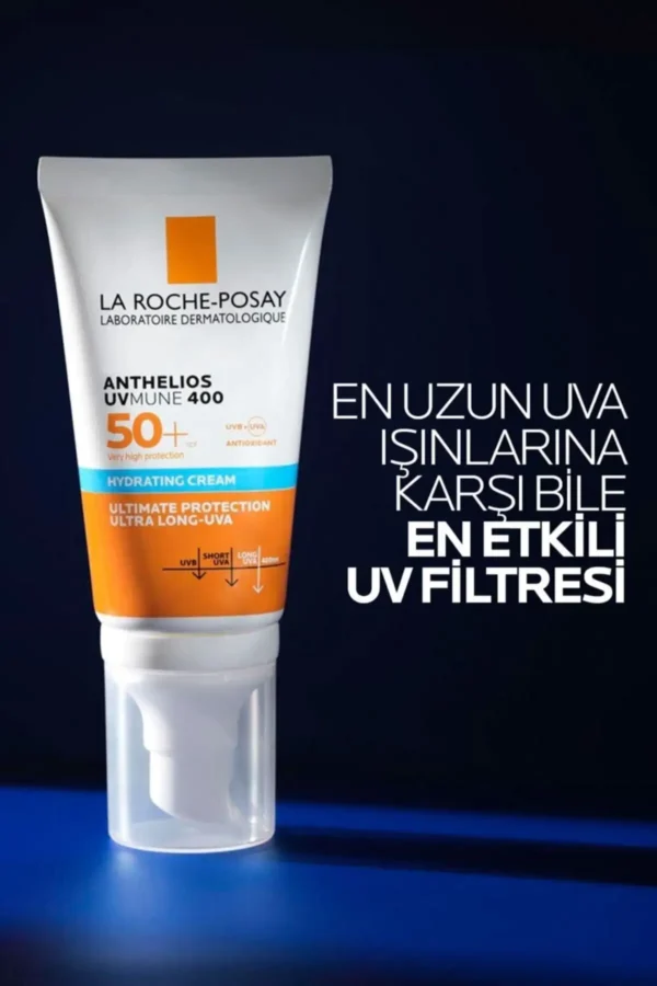 کرم ضد آفتاب دور صورت آنتلیوس یومون SPF 50 برای پوست‌های حساس با حفاظت بالا - 7150