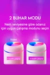 مرطوبکننده هوا با ظرفیت 300 میلیلیتر و چراغ LED USB، دستگاه بخار اولتراسونیک و پخشکننده عطر. - 7449