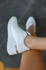 کفش ورزشی روزمره برلین - سفید - 7068