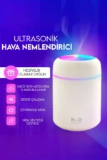 رطوبت‌ساز H2O 300 میلی‌لیتر اولتراسونیک و بخار ساز و دیفیوزر عطر - 7447