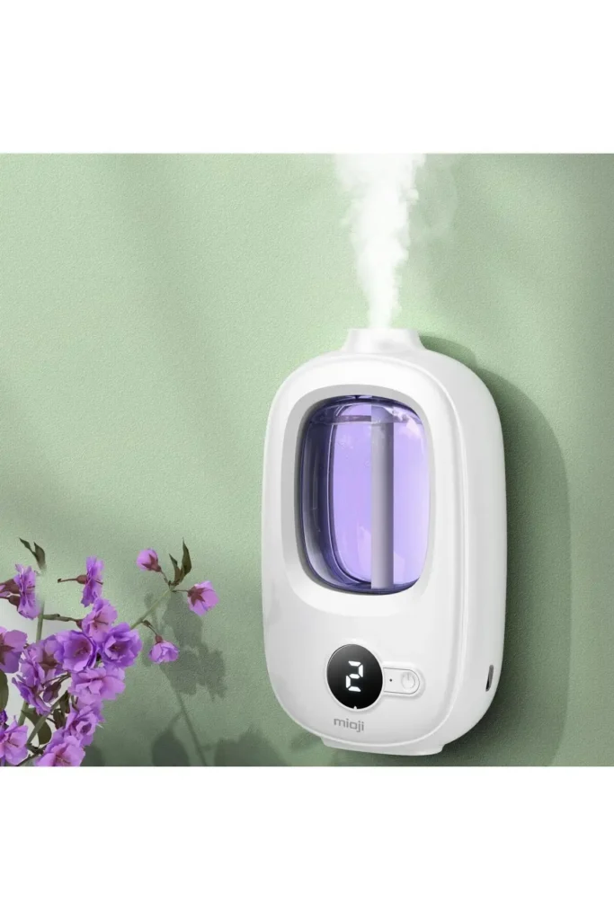 دستگاه خوشبو کننده اتاق شارژی خودکار نسل جدید مایو مدل Smell 2x (یک عدد با عطر هیلتون) - 7448