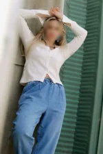 شلوار بزرگ سایز برش آزاد آریا - 7410