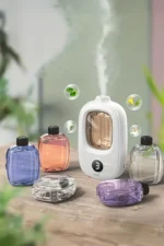 دستگاه خوشبو کننده اتاق شارژی خودکار نسل جدید مایو مدل Smell 2x (یک عدد با عطر هیلتون) - 7448
