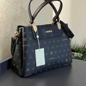 کیف زنانه سیاه با طرح لیزری - 206 - 7195