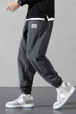 شلوار ورزشی مردانه آنتراسیتOversize از پارچه پولار - 7092