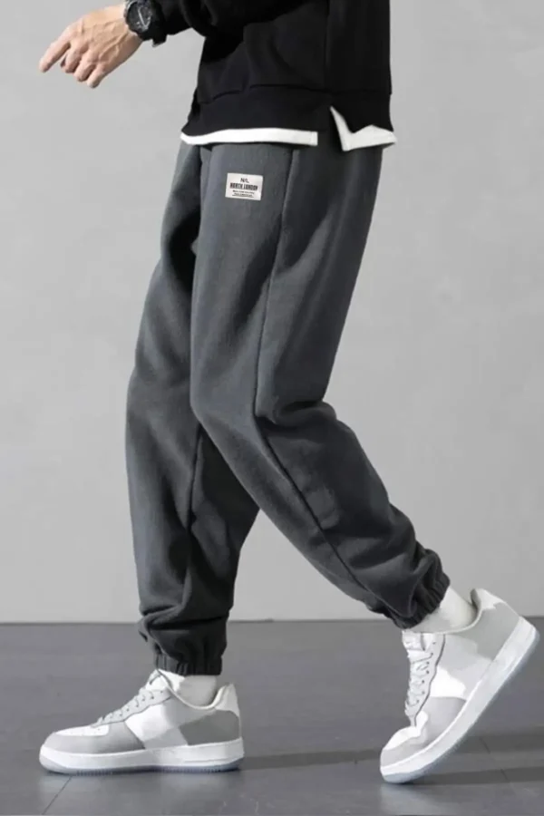شلوار ورزشی مردانه آنتراسیتOversize از پارچه پولار - 7092