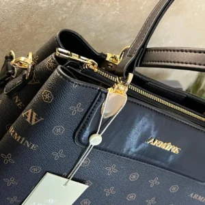 کیف زنانه سیاه با طرح لیزری - 206 - 7195