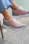 کفش ورزشی راحت زنانه روزمره مدل ۰۴۹-۲ رنگ صورتی - 7238
