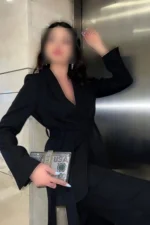 ست شلوار و blazer چسبیده با شلوار گشاد - 7525