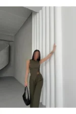 1. ست لباس زنانه بُرُمچیک 2. ست دو تکه 3. ست بالا و پایین - 8171