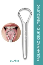 تمیزکننده زبان استیل ضد زنگ / سُرکش زبان - 8111