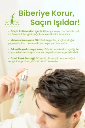 تونیک موی طبیعی و خالص با خاصیت ضد ریزش و حمایت از رشد مو حاوی عصاره رزماری 100 میلی‌لیتر - 7681