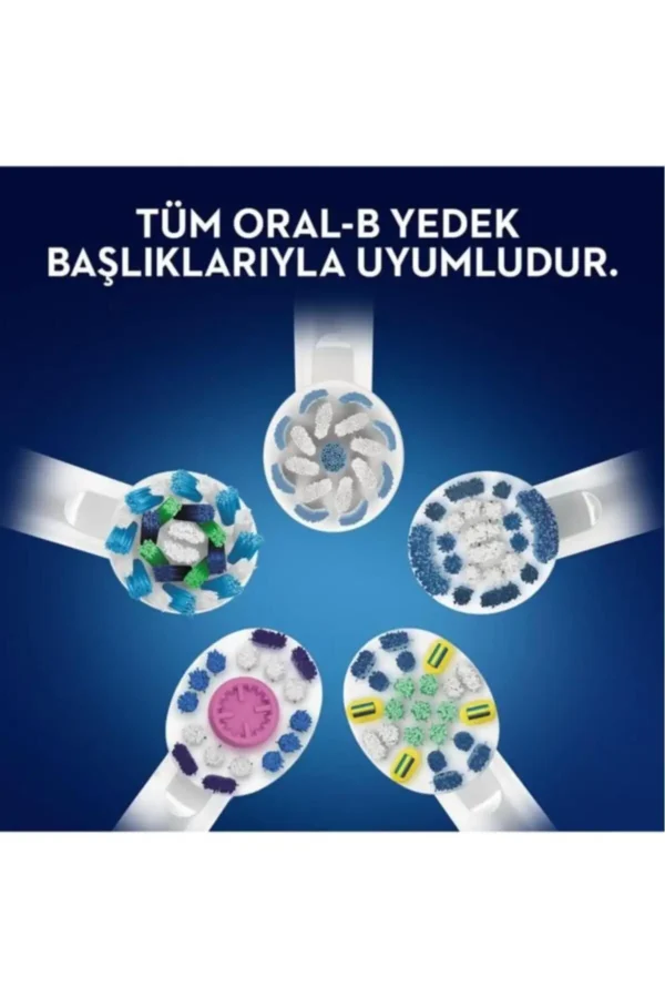 مسواک برقی شارژی Oral B Vitality 100 3D White صورتی - 7624