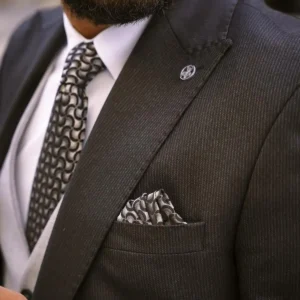کت و شلوار مشکی سرز - 7572