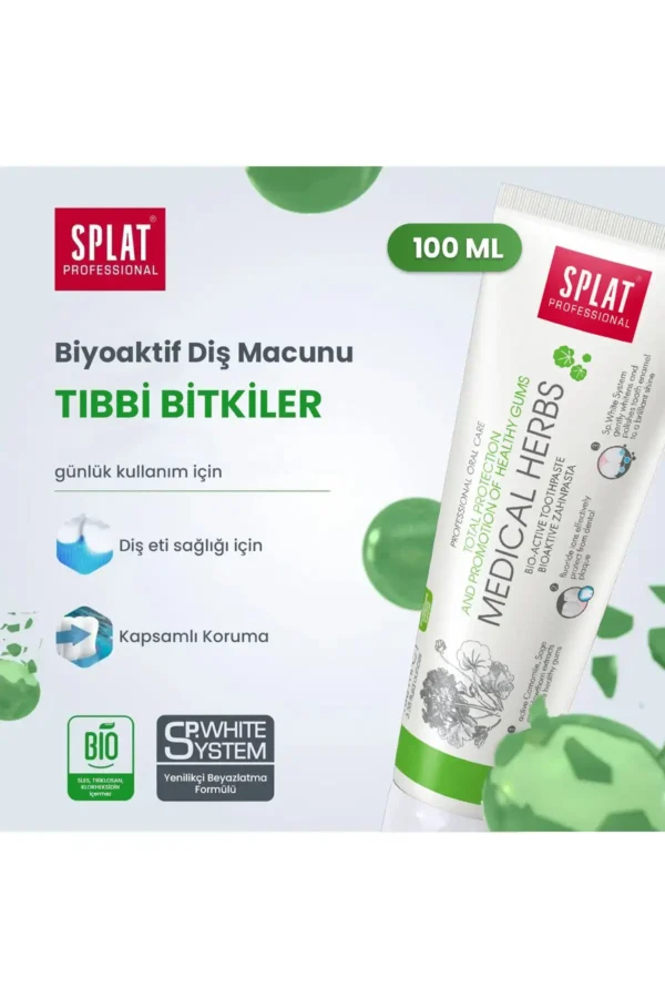 پاستا دندانپزشکی گیاهی حرفه‌ای 100 میلی‌لیتر - 8117