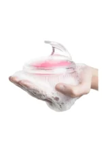 برس ماساژ مو سیلیکونی | شانه سیلیکونی با دسته - 8063